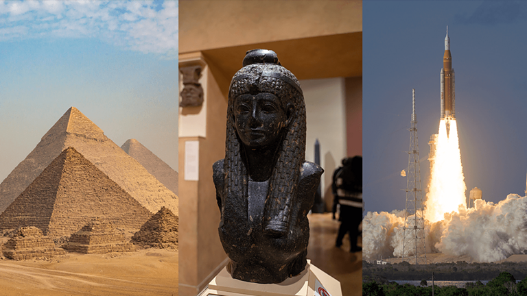 Cleopatra era più vicina ad Artemis II che alle piramidi: il dato assurdo - Cleopatra piramidi distanza temporale