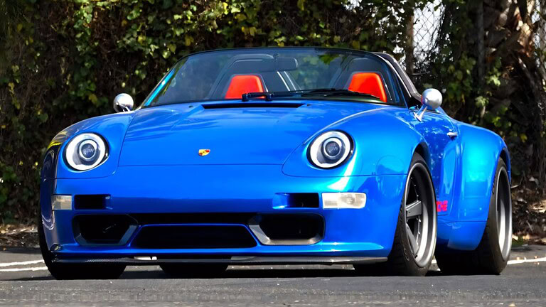 Gunther Werks Speedster Blue Phoenix: all'asta il gioiello da 25 esemplari