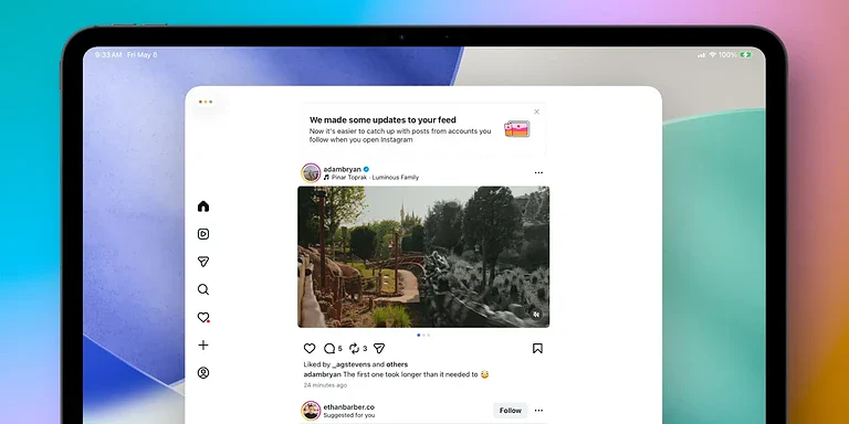 Instagram per iPad