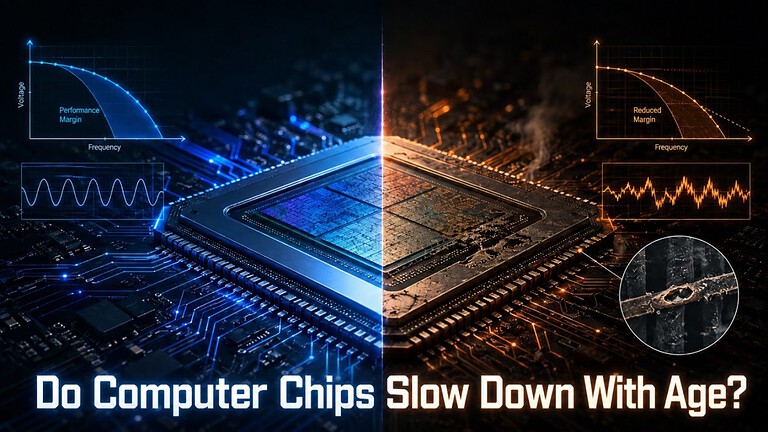 Chip del PC più lenti col tempo? La verità che nessuno ti dice - invecchiamento del silicio