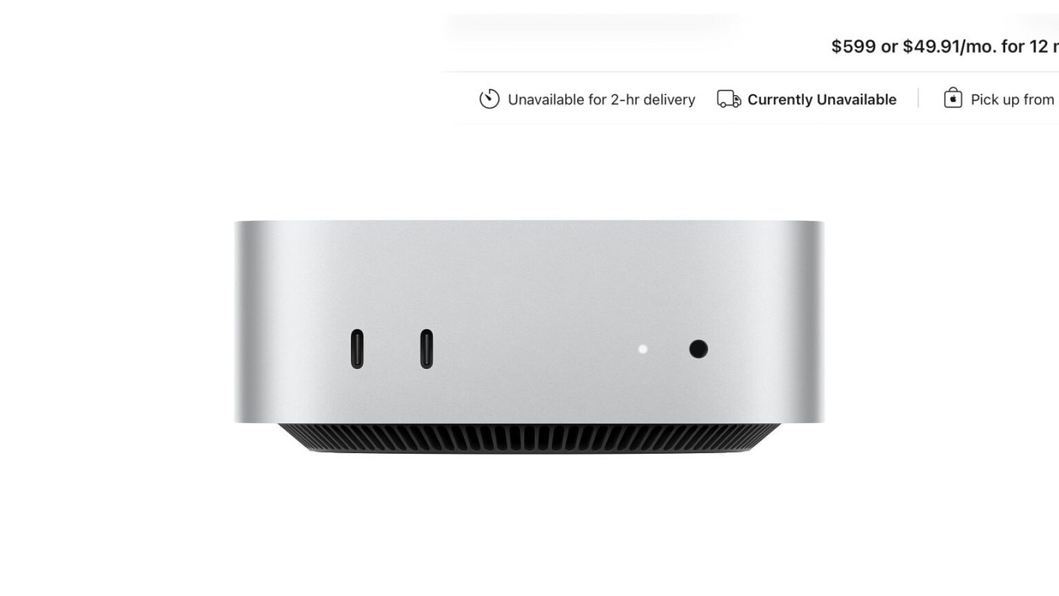 Mac mini e Mac Studio: scorte limitate per mesi, ecco perché - Mac mini Mac Studio