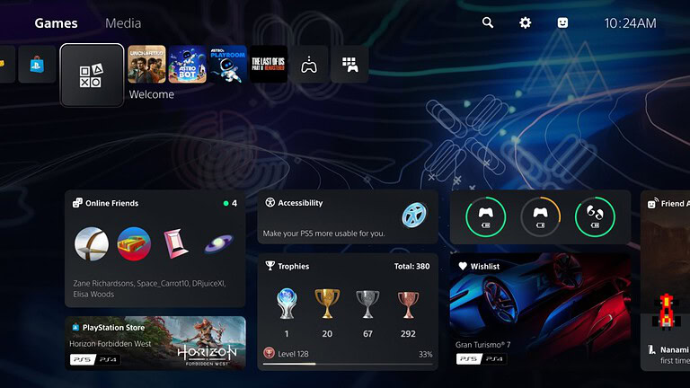 PS5 Welcome Hub ora mostra i giocatori settimanali: i primi numeri - PS5 Welcome Hub giocatori