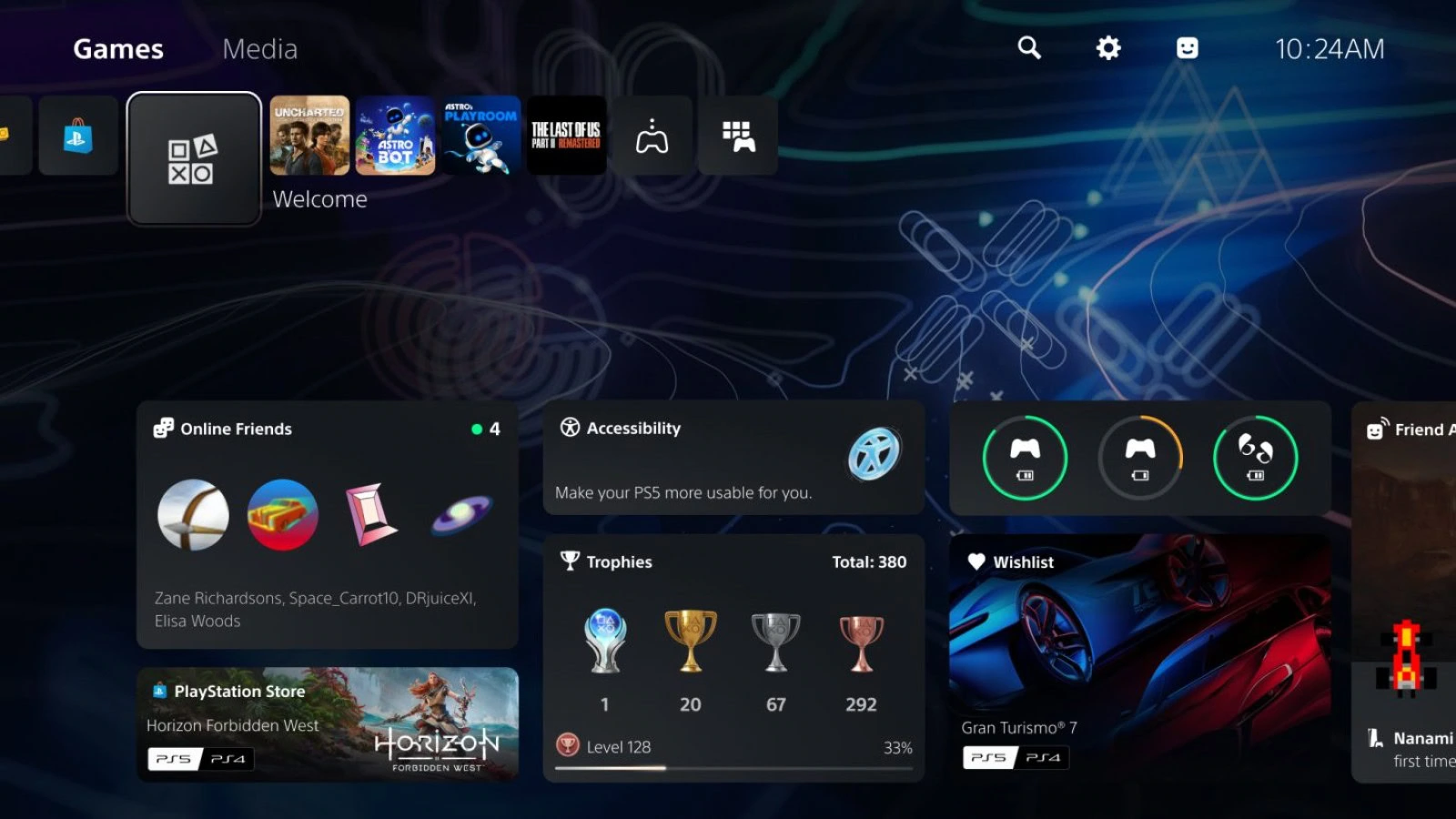 PS5 Welcome Hub ora mostra i giocatori settimanali: i primi numeri - PS5 Welcome Hub giocatori