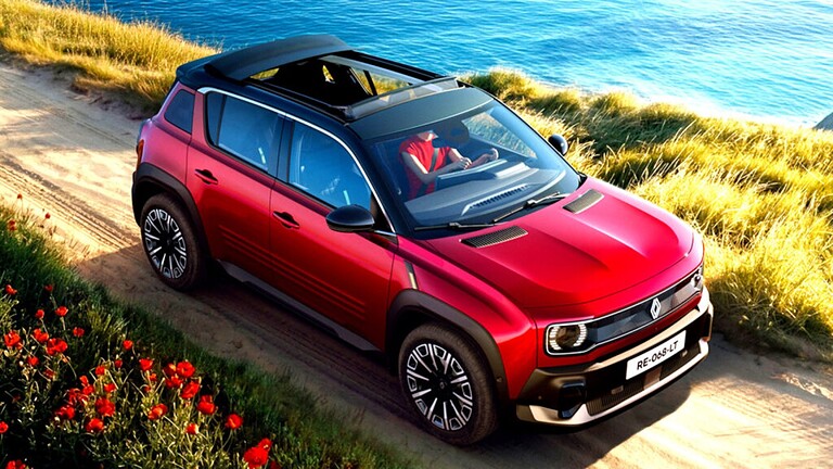 Renault 4 E-Tech Plein Sud: torna il tetto apribile in tela