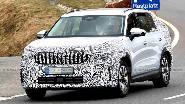 Škoda Kodiaq restyling: cosa cambia con il facelift in arrivo - Skoda Kodiaq restyling