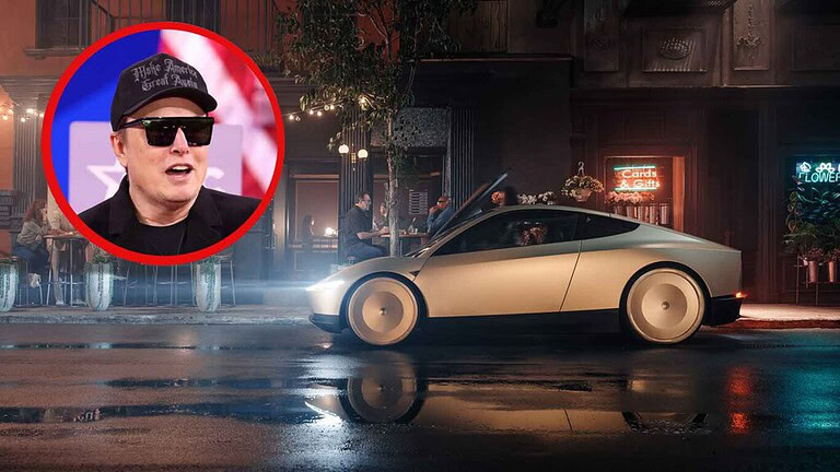 Tesla non riesce a dare un nome al suo taxi autonomo: c'entra un'acqua frizzante - Tesla taxi autonomo nome