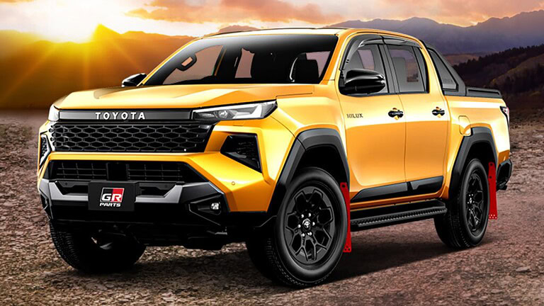 Toyota Hilux: gli accessori Modellista e GR Parts che la trasformano - Toyota Hilux accessori