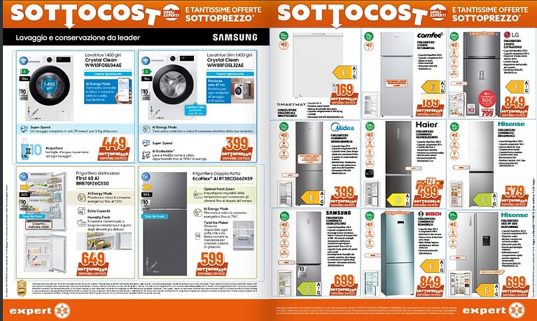 volantino Expert sottocosto - caratteristiche volantino Expert sottocosto - caratteristiche