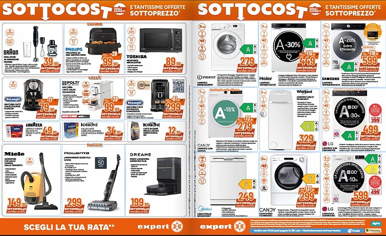 volantino Expert sottocosto - design volantino Expert sottocosto - design