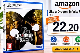 Like a Dragon: Infinite Wealth per PS5 al minimo storico su Amazon