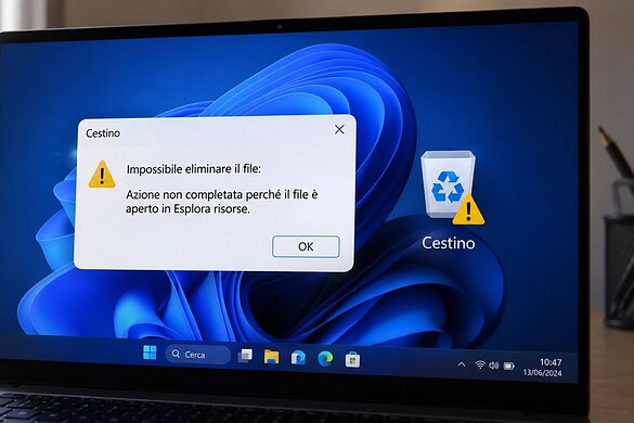 Windows 11, il Patch Tuesday di giugno “guasta” il cestino