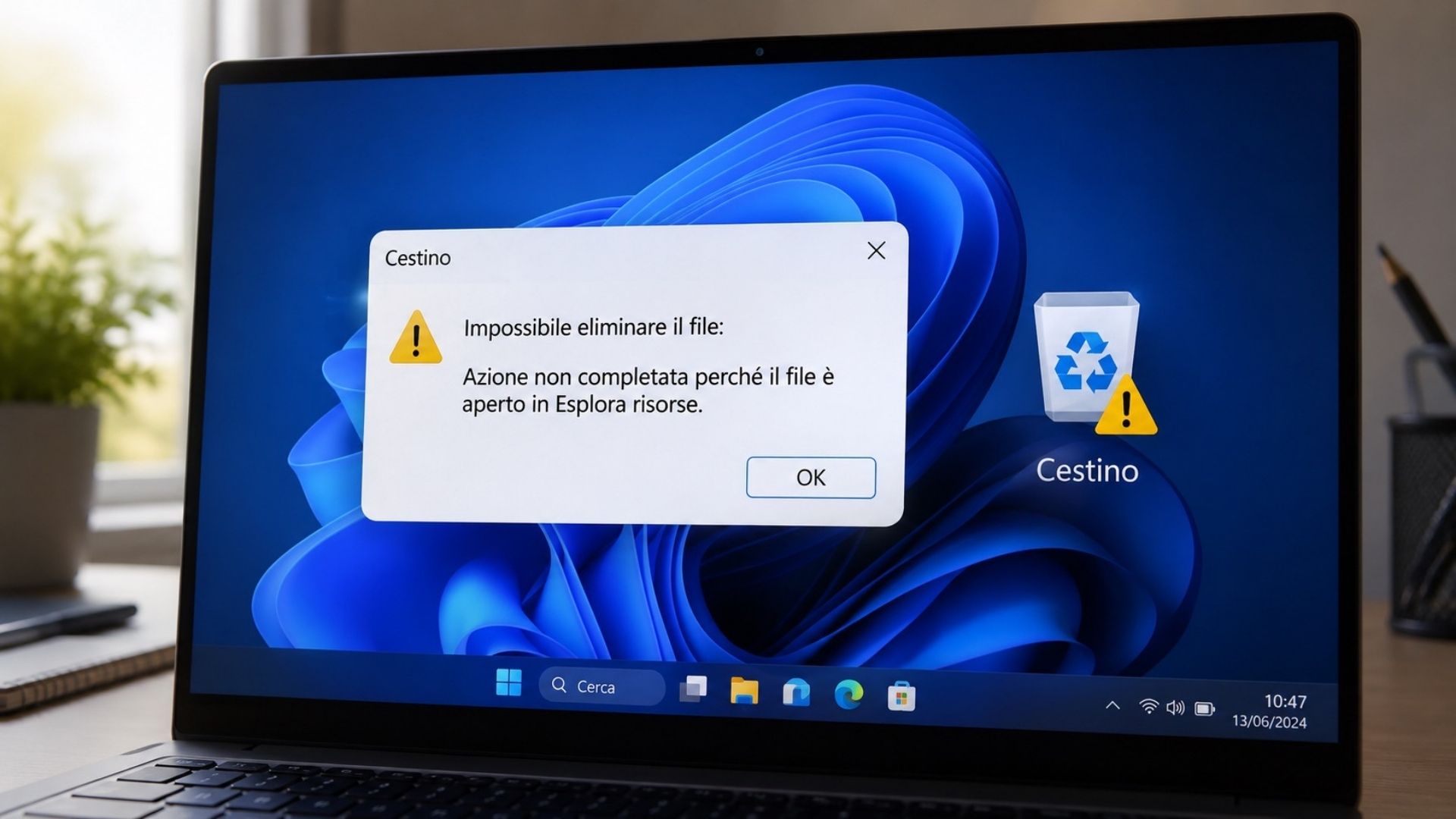 Windows 11, il Patch Tuesday di giugno “guasta” il cestino
