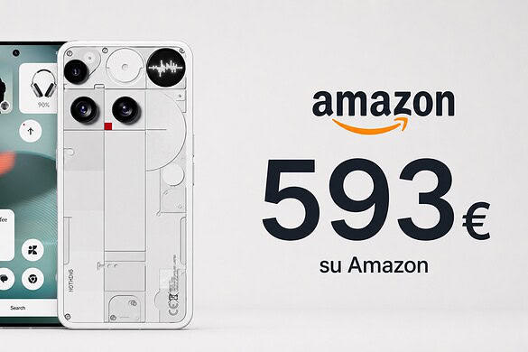 Nothing Phone (3) crolla di prezzo su Amazon: ecco quanto costa