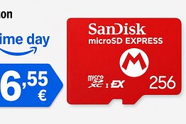 MicroSD SanDisk 256GB per Nintendo Switch 2 in offerta ai Prime Day