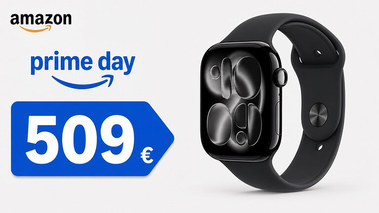 Apple Watch Series 11 Cellular scende di 100 euro nell'ultimo giorno di Prime Day