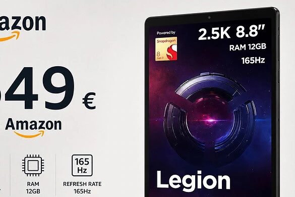Lenovo Legion Tab Gen 3 al minimo storico su Amazon: oltre 200€ di sconto