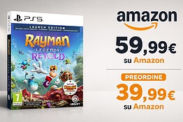 Amazon: in preordine Rayman Legends Retold per PS5 a 39,99 €