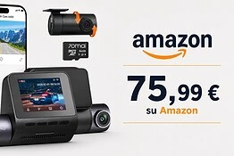 Amazon: la dash cam 70mai A410 in offerta, è perfetta per la sicurezza in auto