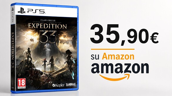Clair Obscur: Expedition 33 per PS5 al minimo storico su Amazon
