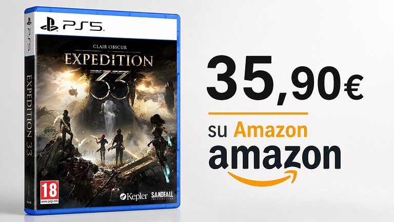 Clair Obscur: Expedition 33 per PS5 al minimo storico su Amazon