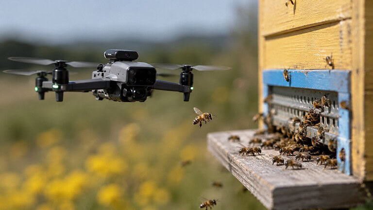 Droni senza GPS, Bee-Nav si ispira alle api per tornare alla base