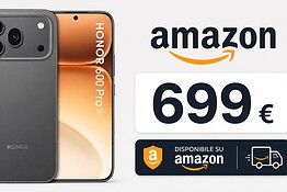 HONOR 600 Pro crolla su Amazon: 200 euro di sconto e auricolari inclusi