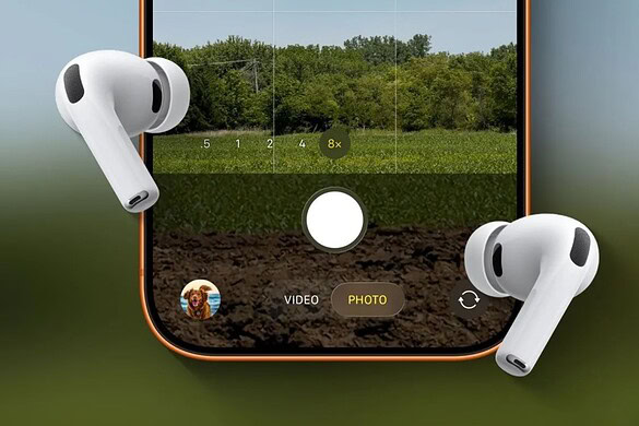 iOS 26: potete usare gli AirPods come telecomando della fotocamera di iPhone