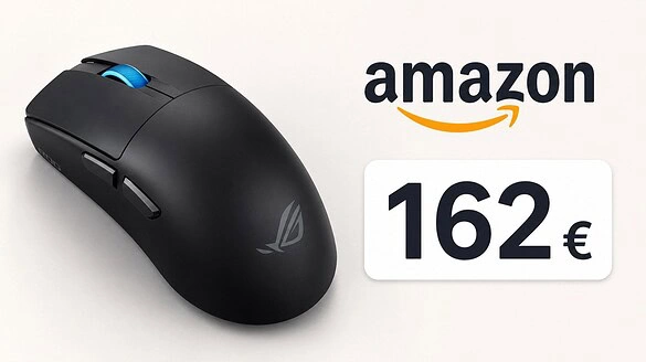 ASUS ROG Harpe II Ace in offerta: il mouse è in promo con cashback su Amazon