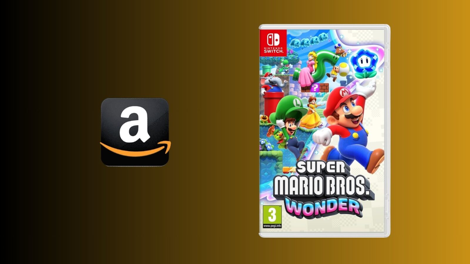 Super Mario Bros. Wonder in offerta su Amazon a 49,90 euro con spedizione gratis