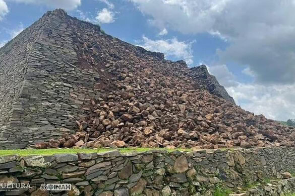 Piramide millenaria crollata in Messico: il clima estremo distrugge Ihuatzio