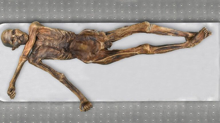 Mummia Ötzi, dopo 5.300 anni trovati microrganismi vivi al suo interno