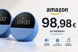 Amazon Echo Spot: doppia confezione al minimo storico con il Prime Day