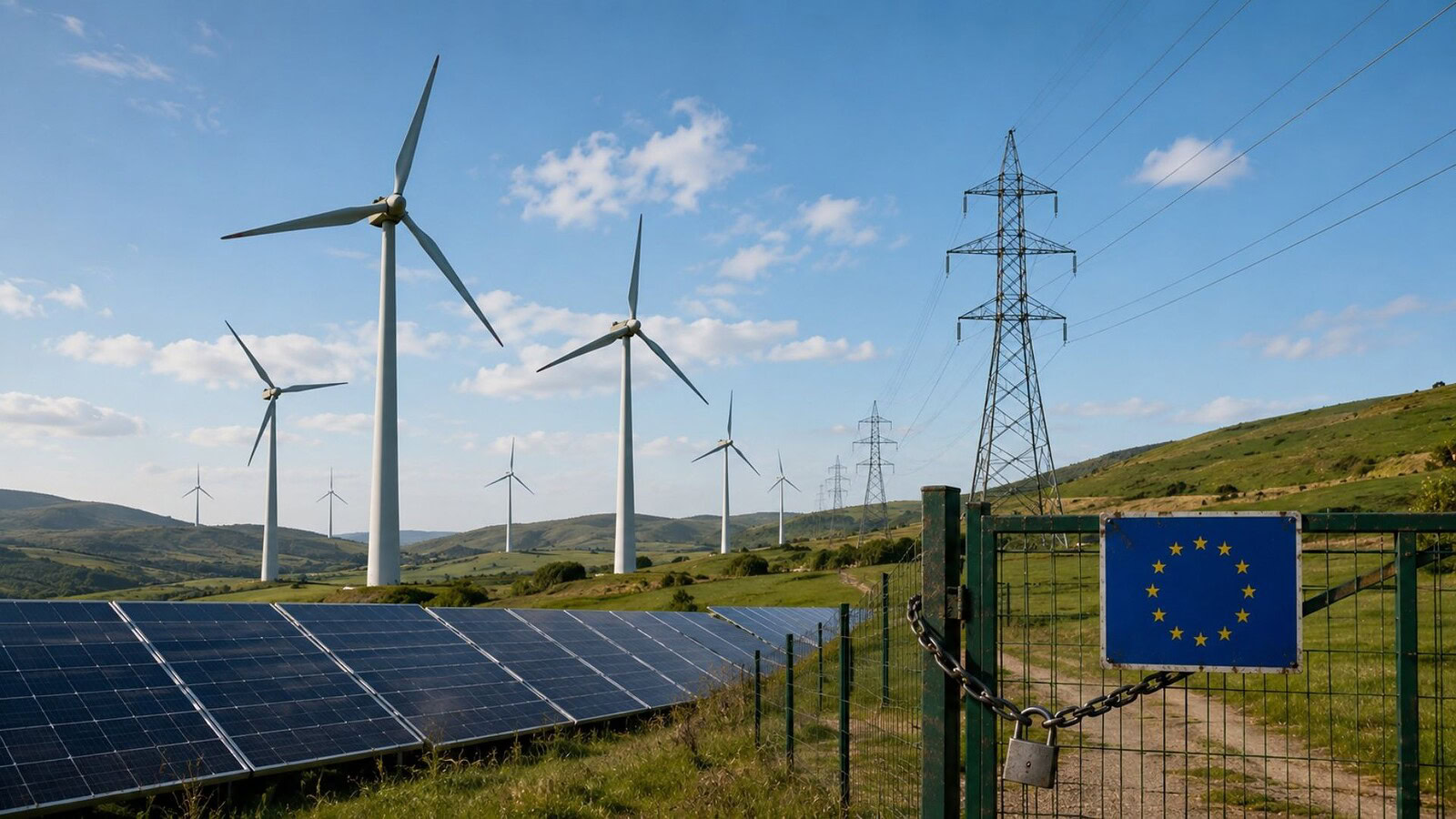 Energia verde in eccesso, il paradosso che mette in difficoltà l’Europa