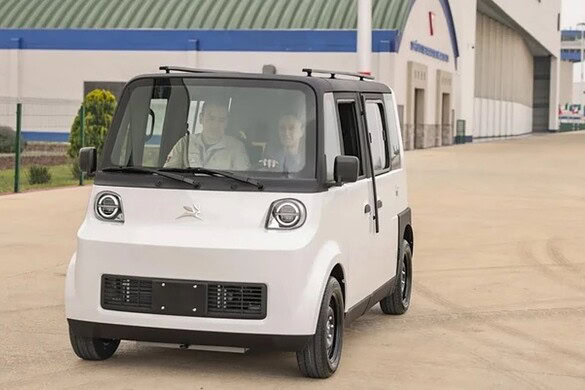 Olinia, la microcar elettrica del Messico che ospita fino a sei persone