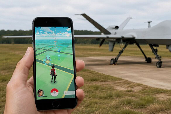 Pokémon Go: se ci avete giocato, potreste aver addestrato dei droni milatari