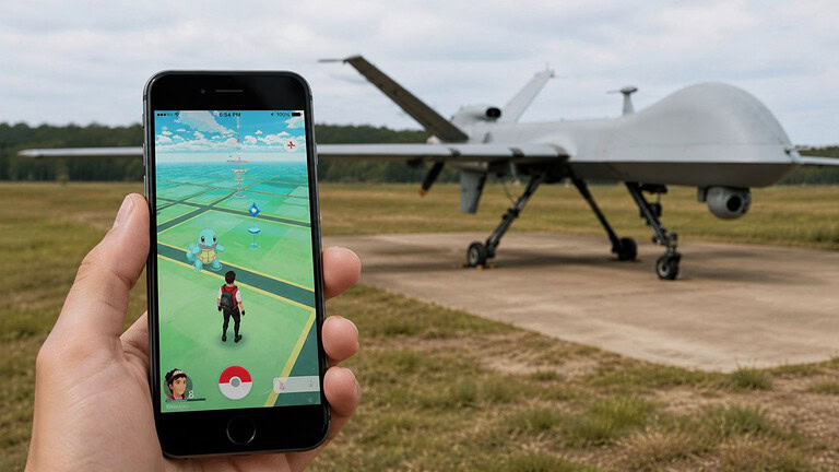 Pokémon Go: se ci avete giocato, potreste aver addestrato dei droni milatari
