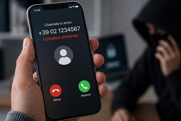 Spoofing, cos’è la truffa che falsifica mittenti e numeri di telefono