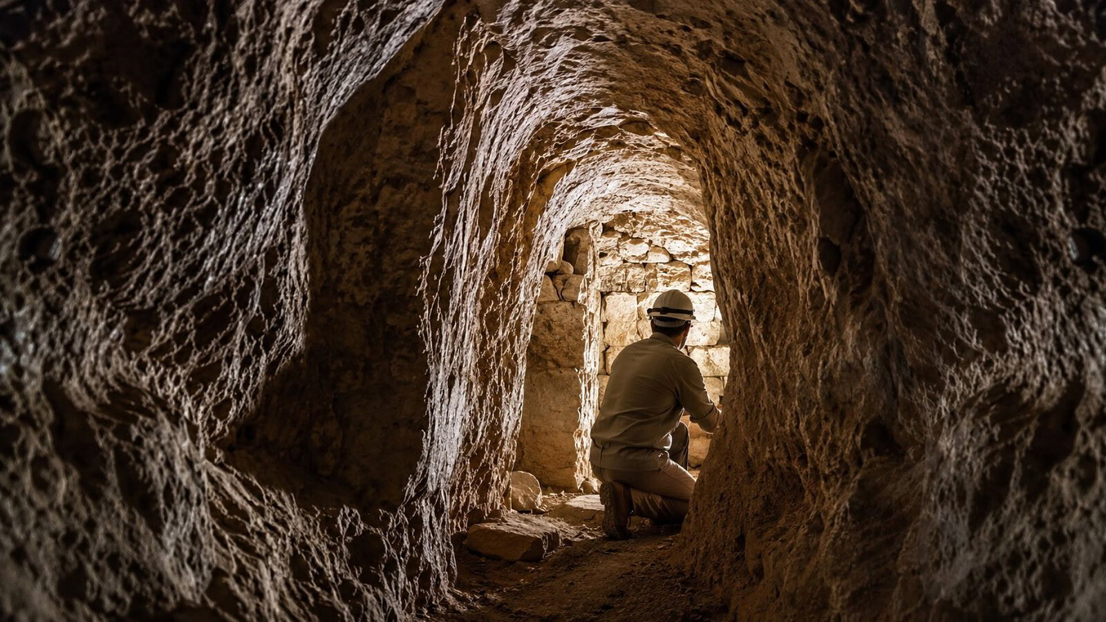 Gerusalemme, scoperto un tunnel antico che nessuno sa spiegare