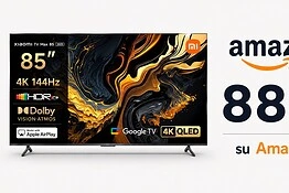 Xiaomi TV Max da 85 pollici QLED 144Hz su Amazon a prezzo incredibile