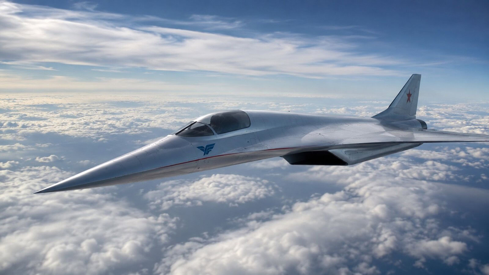 Aereo supersonico russo: il prototipo che sfida il boom sonico
