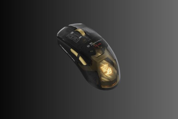ASUS ROG festeggia 20 anni con un mouse placcato in oro 24 carati