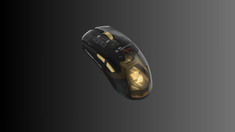 ASUS ROG festeggia 20 anni con un mouse placcato in oro 24 carati