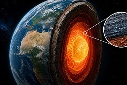 Antico fondale oceanico scoperto a 2.900 km: il segreto nel cuore della Terra
