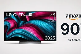 LG OLED evo AI a 907 euro: la smart TV 4K sotto i 1000 euro su Amazon