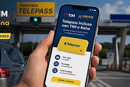 Telepass gratis e cashback fino a 200 euro con TIM e Kena: