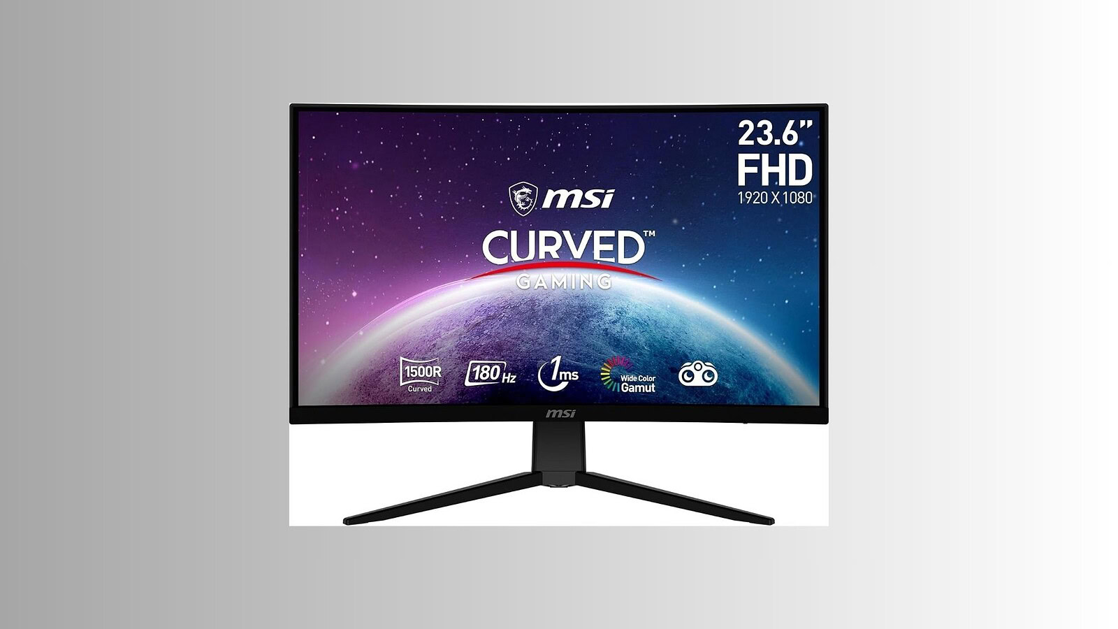 Monitor MSI da gaming al minimo storico su Amazon: curvo, 180 Hz a 89€
