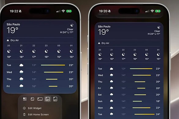 iOS 27 introduce i widget extra large per la Home dell’iPhone