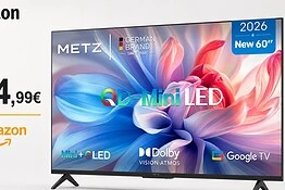 Smart TV Metz QD-MiniLED da 60″ a meno di 500€: è il minimo storico