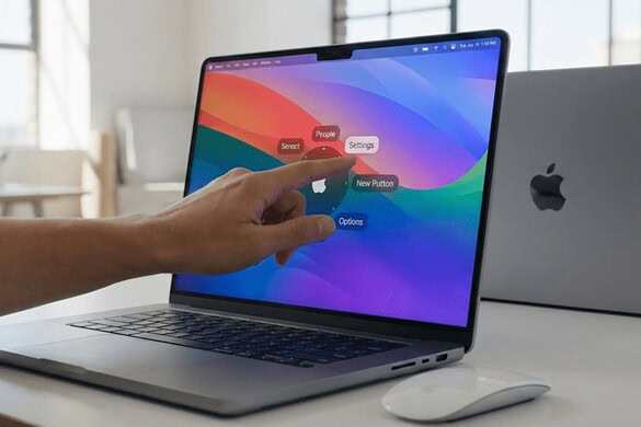 MacBook con touch in arrivo: macOS 27 Golden Gate svela i primi indizi