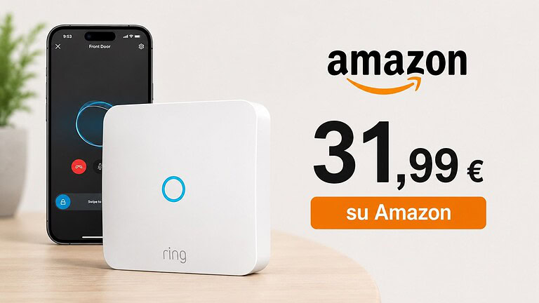 Ring Intercom al minimo storico: il citofono diventa smart a 31,99€